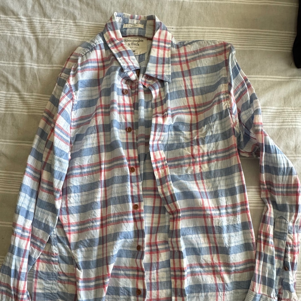 J Crew plaid shirt